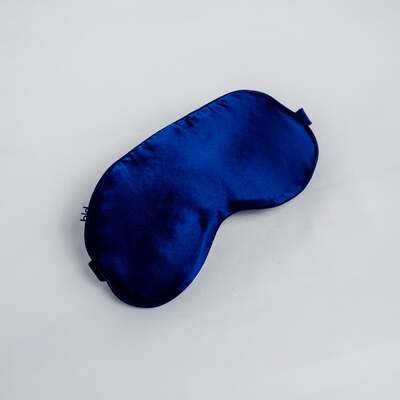 Luxury Gift Set  - Silk Sleep Mask & Serenity Diffuser - Midnight Blue