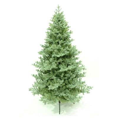 6ft - 7ft Boston Spruce Blue PE Artificial Christmas Tree, 6ft