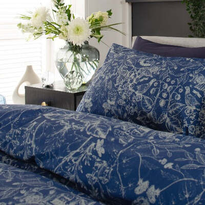 Cotton Rich Secret Garden Extra Large Single Duvet Cover Set
