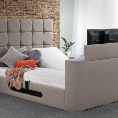 Sweet Dreams Ella Dance Electric Adjustable TV Bed Frame - 5ft King Size