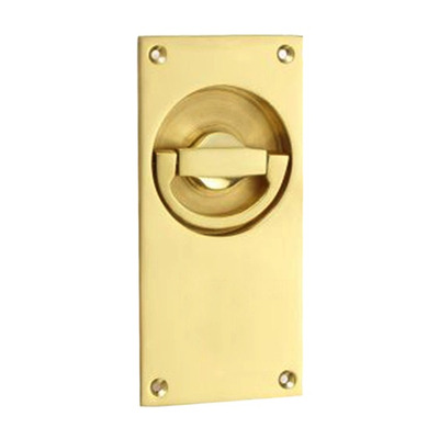 Croft Architectural Flush Latch Ring Door Handles, *Various Finishes Available - 1804L (sold in singles) POLISHED CHROME