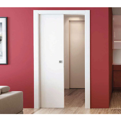 Scrigno Single Door Sliding Pocket Door System, Imperial Measurements - ST3571N 2ft 3 (686mm x 1981mm) Imperial Single Pocket Frame