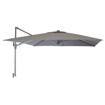 Kettler 2.5m Square Taupe Wall Mounted Free Arm Parasol *Damaged Box*