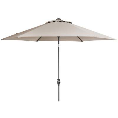 Kettler Stone 3m Round Wind-Up Parasol with Tilt