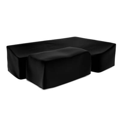 Bracken Outdoors Cover Set for Miami Rectangular Corner Set with Adjustable Table
