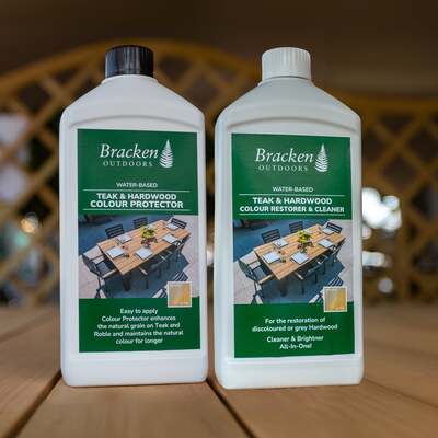 Bracken Outdoors Teak Cleaner and Protector Set