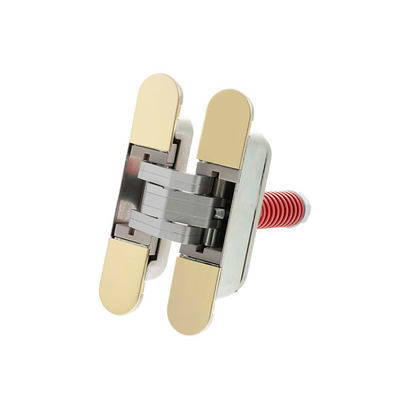 Atlantic UK AGB Eclipse Heavy Duty Self-Close Concealed Hinge, Polished Brass - AGBH32SHDPB POLISHED BRASS