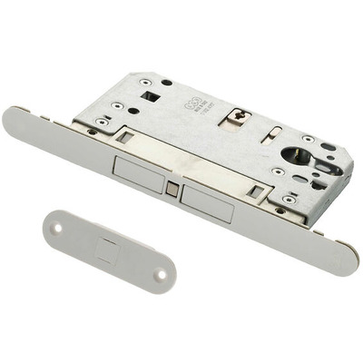 Atlantic AGB Touch Magnetic Door Catch Euro Profile Sashlock, White - AGBTEWH WHITE