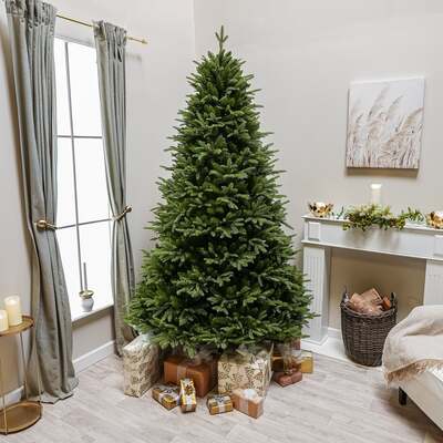 Winchester Fir Artificial PE Christmas Tree 6.5FT, 7.5FT, 8.5FT, 7.5ft (2.3m)