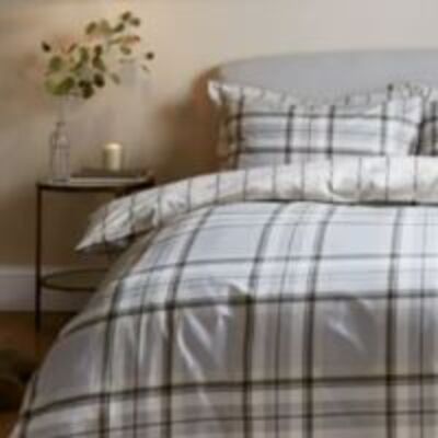 Student Bedding Set Twin Pack - Stripes & Checks - Highland Check