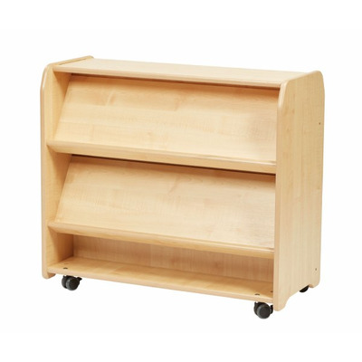 Mobile Double Sided Book Display