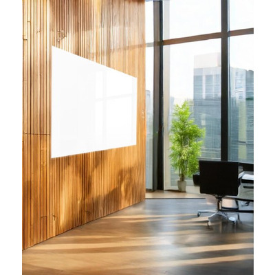 Satin White Magnetic Glass Board