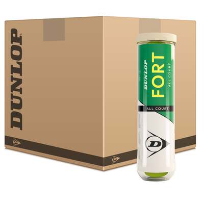 Dunlop Fort All Court Tournament Tennis Balls - 6 Dozen
