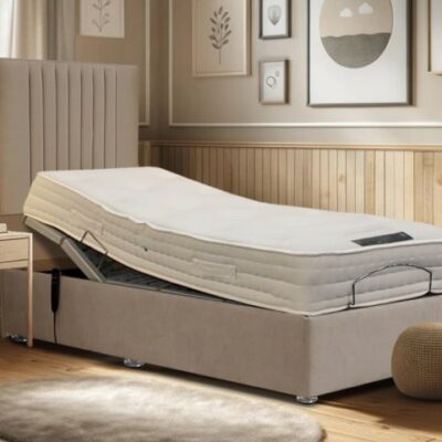 ASC Contour Natural Bliss Pocket 1000 Electric Adjustable Bed - 2ft6 Small Single