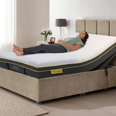 Mlily Gel Profile Ortho Pocket 1000 Electric Adjustable Bed - 2ft6 Small Single
