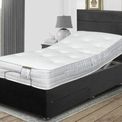 ASC Contour Natural Comfort Pocket 1000 Electric Adjustable Bed - 3ft Single
