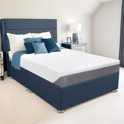 TEMPUR ONE Medium Lunar Divan Bed - 4ft6 Double