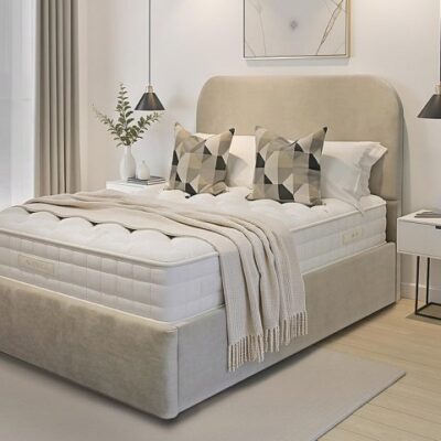 ASC Pandora Fabric Bed Frame - 6ft Super King Size