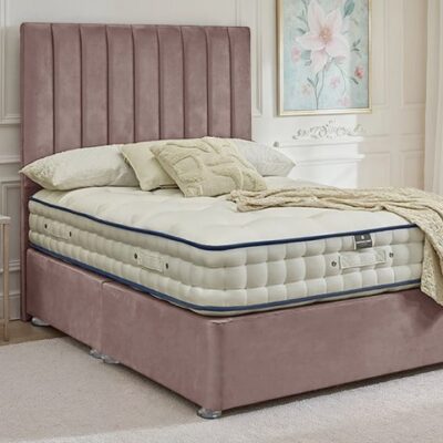 Willow and Eve Bed Co. Signature Comfort Pocket 7000 Divan Bed - 6ft Super King Size