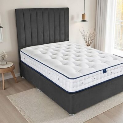 Willow and Eve Bed Co. Signature Comfort Pocket 9000 Divan Bed - 6ft Super King Size