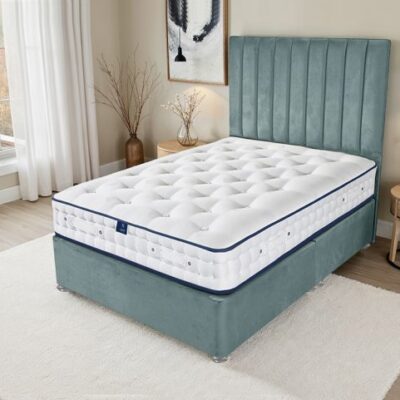 Willow and Eve Bed Co. Signature Support Pocket 9000 Divan Bed - 6ft Super King Size