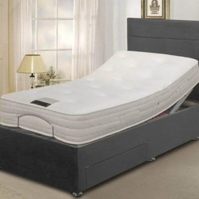 ASC Contour Natural Ortho Pocket 1000 Electric Adjustable Bed - 3ft Single