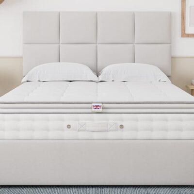 Millbrook Wool Luxury 1000 Pillow Top Mattress, Superking