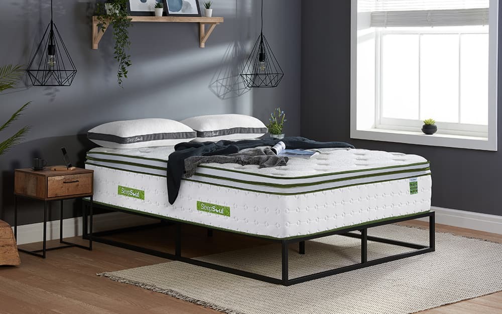 SleepSoul Space 4000 Pocket Orthopaedic Gel Mattress, Superking
